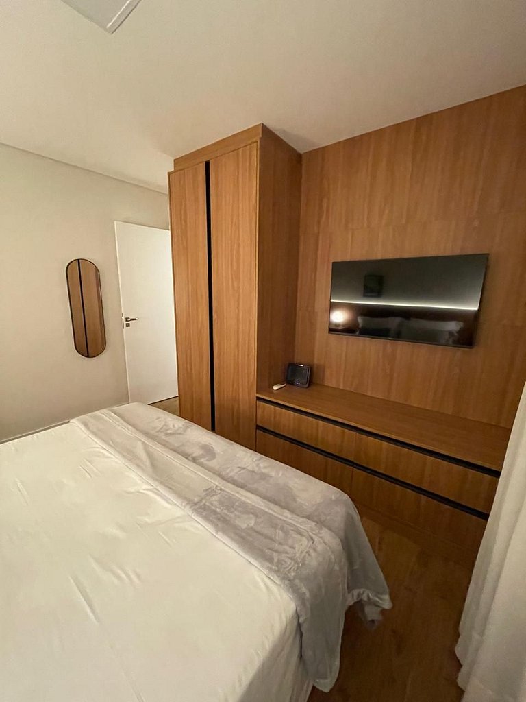 RCM Vilas - Apartamento 504 Novo - Conforto no Saguaçú!